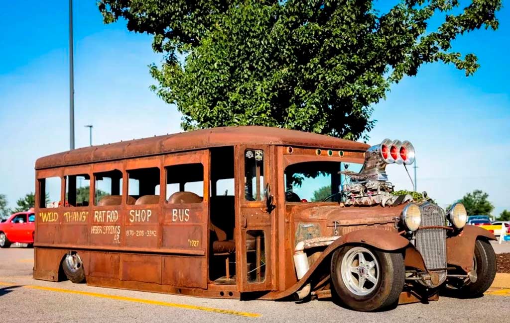 Рет род на базе школьного автобуса Wayne Ford 1927